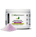 BIOptimizers Magnezu Drink Breakthrough - 8 Formy Magnezu, Electrolytes, Sleep Health, Stres, Odzysk mięśni, Wsparcie Serca 124; Glicynat, Cytrate, Malate - Fruit Punch
