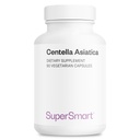 SuperSmart - Centella Asiatica 180mg na dzień - Gotu Kola Extract Supplement Ecolation 124; Non-GMO & Gluten Free - 90 Kapsułki wegetariańskie
