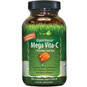 Irwin Naturals Pilne Rescue Mega Vita- C - 60 Płynne Softgels - 1000 mg witaminy C - Suplement wsparcia immunologicznego z róży i cynku