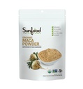 Sunfood Superfoods Organic Maca Proszek dla mężczyzn i kobiet - Maca Root Proszek Organiczny z Adaptogens, Zastosowanie w Smoothies & Inne przepisy, Peruwiański, Wegan - 8 Oz Bag