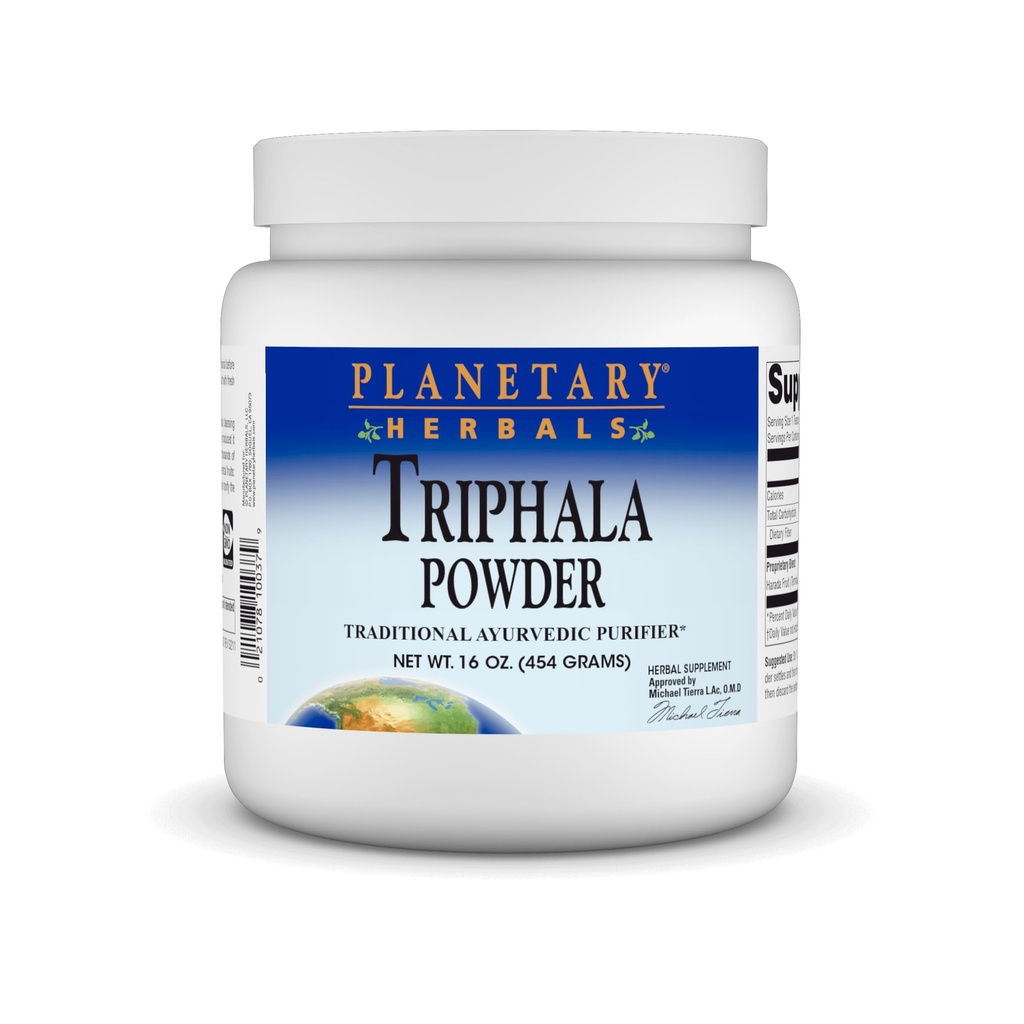 Planetarne zioła: Triphala 16 oz. Proszek