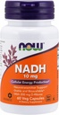 Teraz żywność NADH z Ribose, 10 mg, 60 Vcaps