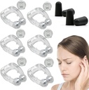 Szum uszne Ulga dla Ringing Ears, Acupeace Tinnitus Relief Device, Acupeace Anti Tinnitus Relief Ear Clip, Urządzenie dla Stop Ear Ringing (3Pary)