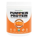 NaturesPlus Organic Pumpkin Seed Protein - .95 lbs Wegan Protein Powder - Wysokiej energii suplement protein, Promotes Prostate Health, Pociera Menstrual Discomfort - Wegetarianin, Gluten- Free - 15 Sługi