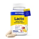 Enzymedica Lacto, Advanced Lactase Pills for Dairy Support, Helps Break Down Laktoza, Casein & Fat, Dairy Relief Pills, Wegan, 30 Kapsułki