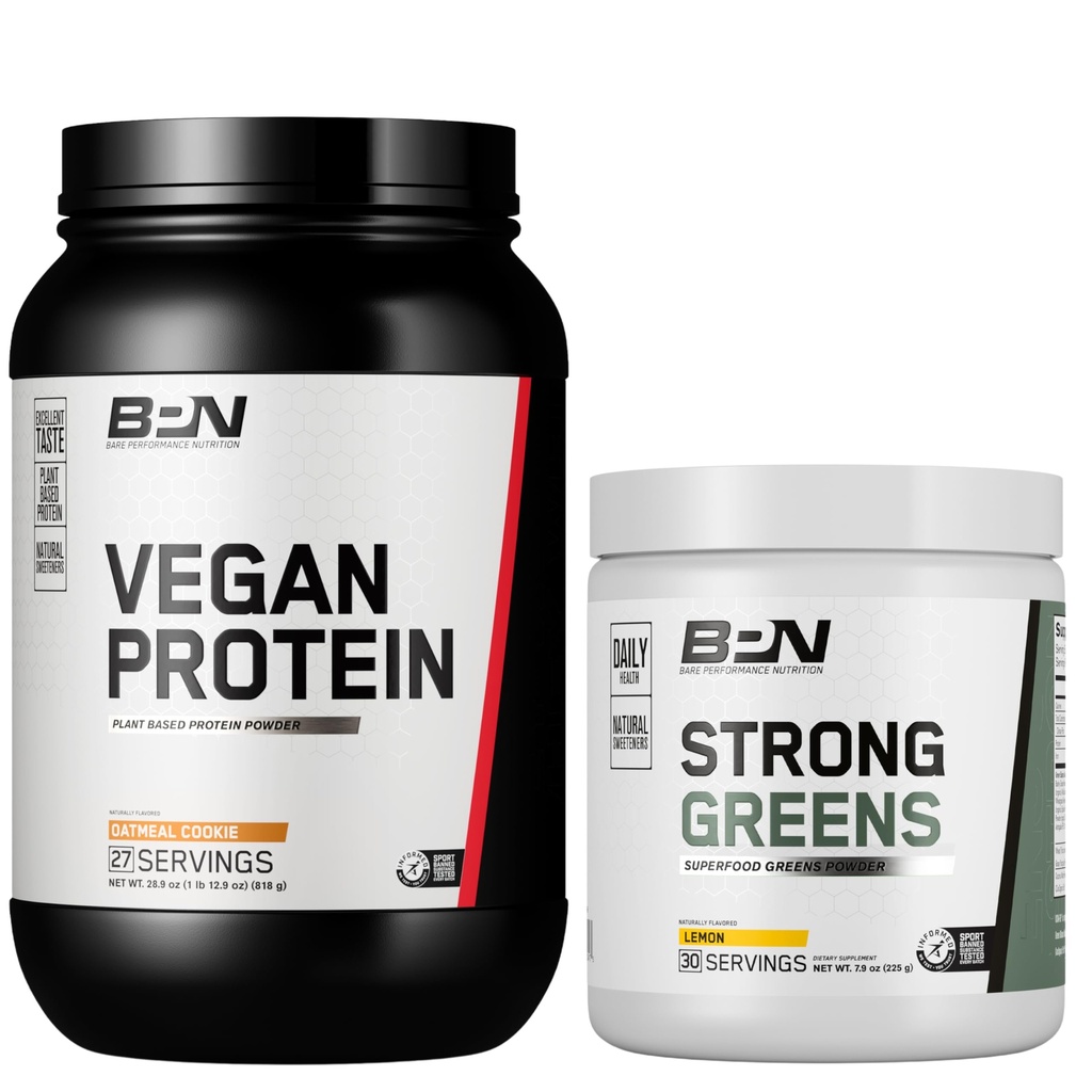 BPN Vegan Oatpean Cookie Protein + Silne Zielone Cytryny