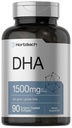 Horbaach DHA Supplement 1500mg Xiv 124; 90 Softgels Xiv 124; EPA, Omega 3, DHA Xiv 124; Non-GMO, Gluten Free