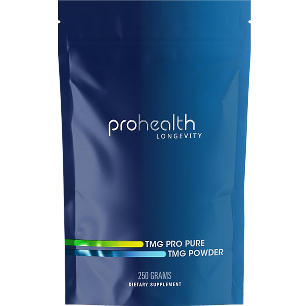 ProHealth TMG Amino Acid Blood Pressure (Trimetyloglicyna - Betaine Anhydular Supplement) - Wsparcie metylacyjne 250 Grams luzem w proszku długowieczność