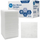 MED PRIDE nietkane niesterylne gąbki chirurgiczne 200 Pack, 4in X 4in 4- Ply Gauze Pads for First Aid Shound Care