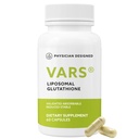 Lekarza Zaprojektowane VARS Liposomal Glutation Kapsułki - Opatentowany przeciwutleniacz płynny suplement diety, Antystarzenie, Detoksykacji, Fortify Immune System, Zarządzanie energią Rozjaśnianie skóry, 60 liczba