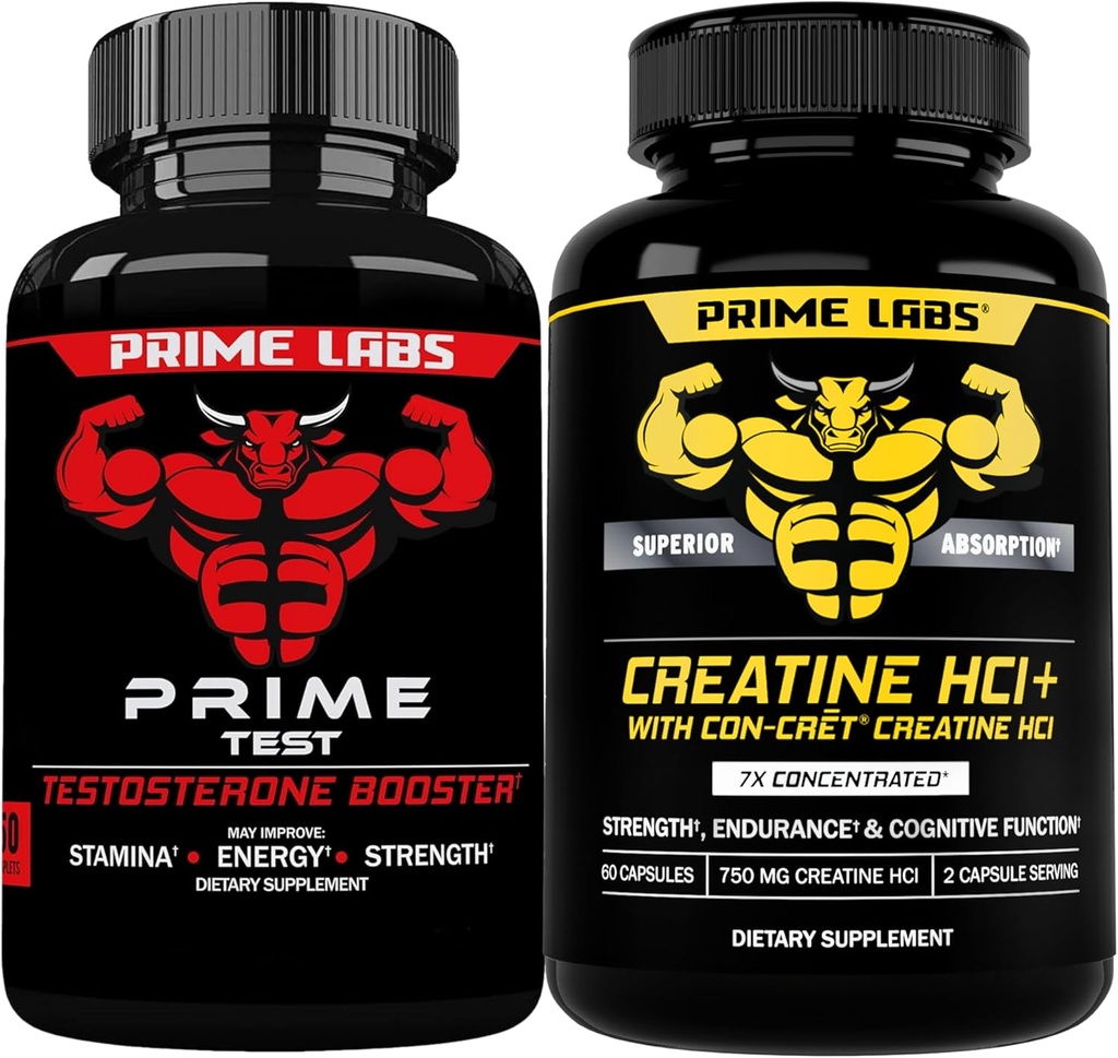 Prime Labs Prime Test + HCl kreatury kapsułki