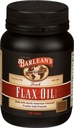 Barlean 's Omega 3 6 9 Suplementy olejku lnianego, Schłodzony Flax Supplement Softgels z 1650 mg Acids tłustych ALA, 100 Count