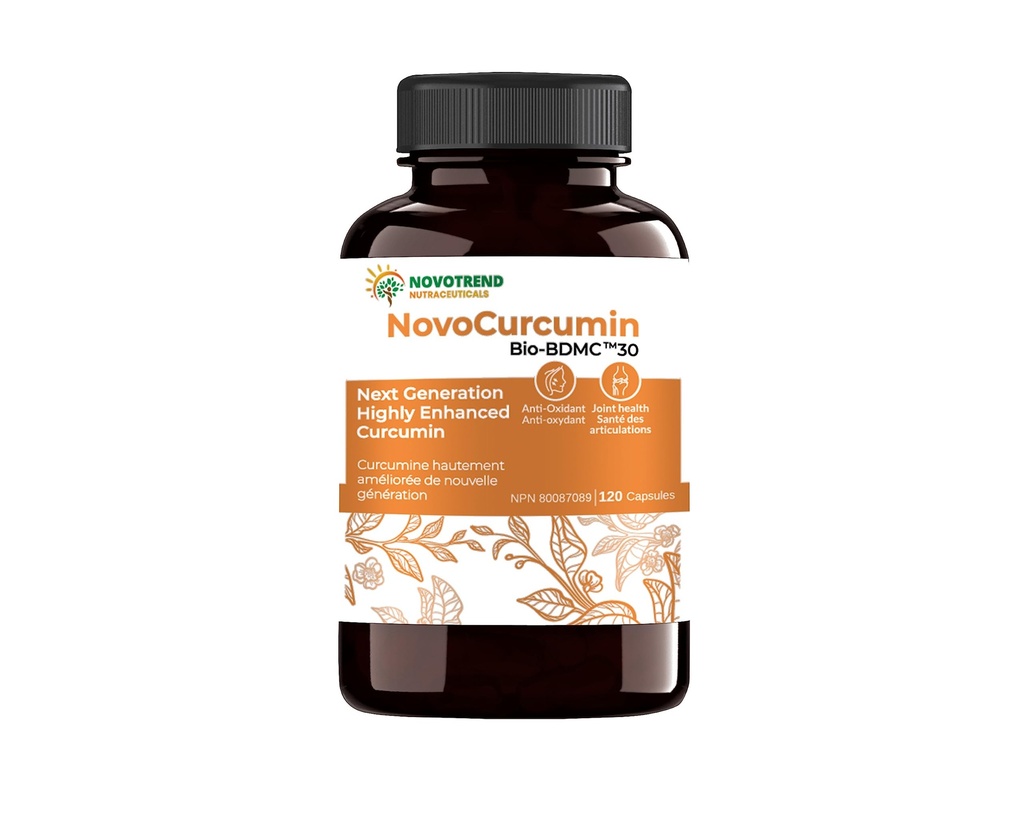 NovoCurcumin - następna generacja Bardzo ulepszona kurkumina - 120 kapsułek