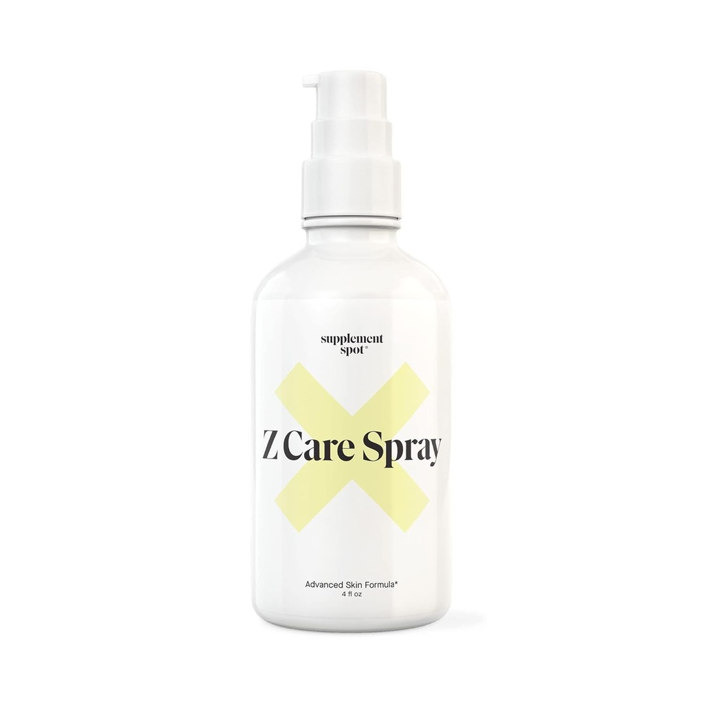 Z Care Anti Itch Spray z cynkiem - nawilżacz tymczasowo łagodzi warunki skóry produkowane przez cięcia, zadrapania, Burns, Poison Ivy i Insect Bites, 4oz