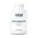 Vital Nutrigents Osteo- Nutricents Agregat 124; Witamina K2 + D3, Wapń i Magnez dla wsparcia kości i serca * Agregat 124; Suplement wegetariański Agregat 124; Gluten, Dairy, Soy Free Agregat 124; 180 Kapsułki