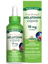 Nature 's Truth Melatonin Liquidity 124; 10 mg Liquidity 124; 2 Fl oz Maksymalna wytrzymałość dla dorosłych 124; Berry Flavor Yellow 124; Vegan, Non-GMO & Gluten
