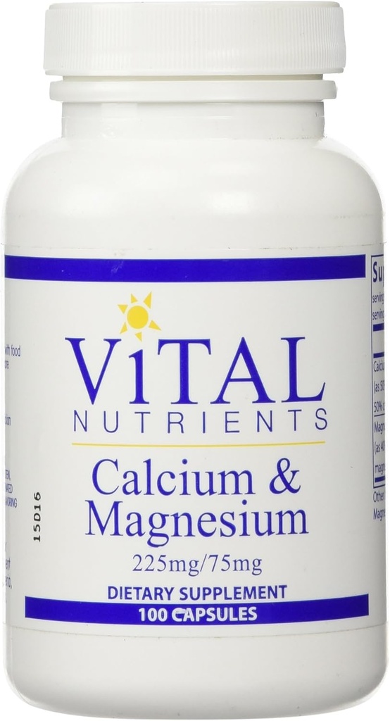 Vital Nutrigents Wapnia Magnezu Witaminy, 225mg / 75mg, 100