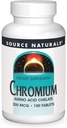 Źródło Naturals, Inc. Chrom Chelate 200mcg 100 Tablet