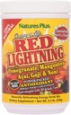 NaturesPlus Źródło życia Red Lightning Energy Drink Powder - .5 funtów - Mieszany Flavor Berry - Natural Energy Boost - z Whole Foods, Antyutleniacze & Czerwone Superfoods - Gluten- Free - 38 Servings