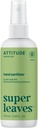 ATENTION DE Sterylizator rąk Spray, EWG Zweryfikowane, Zabija Zarazki i Bakterie, Wegan & Plant- based, Bezpieczny dla dorosłych i dzieci, Liść oliwki Scent, 3.38 Fl Oz (Spray Bottle)