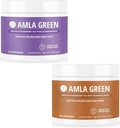 Amla proszek i zielona herbata Superfood Suplement z Elderberry & Pumpkin Spice, Organic, Wegan, 30 Służenia