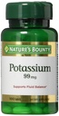 Glukonian potasu Bounty Nature 99mg, 100 Kapletów