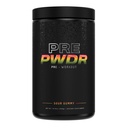 PWDRS Pre- Workout Powder, All Natural pre Workout for Energy, Pump, Endurance & Siła, z kofeiną (Sour Gummy)