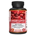 Pothent Garden Urynary Support Women Probiotic for Urynary Tract Health for Women, Kapsułki żurawinowe z 5 Miliard CFU Cranberry Extract, Prebiotyki i Probiotyki dla kobiet, 60 Czapki, 30 Słupki