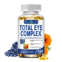 Total Eye Complex - Lutein + Bilberry + Zeaksantyna + Citrus Bioflavonoids - Ultra Vision Supplement for Healthy Eyes 120 Softgels, 60 Day Supply