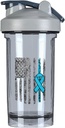 Prostate Cancer Awareness America Flag 18 Ounce Shaker Bottle Drink Mixer Leak- proof Trening protein Shakes Meal Shakes Butelki zastępcze 500ML / 18 Oz Gray