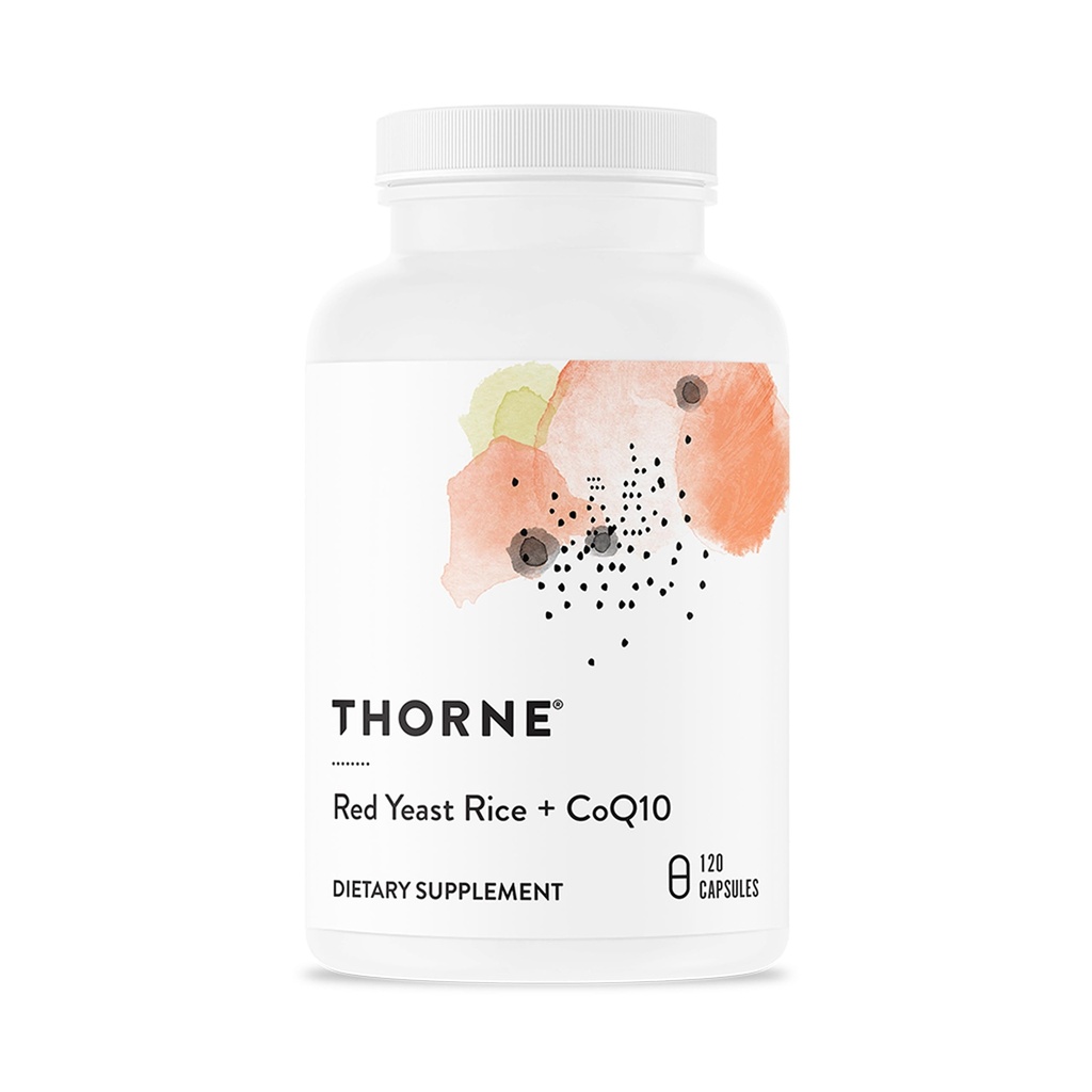CELENE - Red Yeast Rice + CoQ10 - Utrzymanie zdrowych poziomów cholesterolu & Podtrzymuje zdrowie układu sercowo-naczyniowego - Added Antioksydant Support * - Gluten- Free, Dairy - 120 Służenia