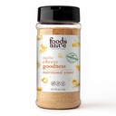 Żywność Żywa Nacho Serowy Dobroć Żywność Yeast, 6oz Shaker Jar / Niewzbogacony, Wegański ser w proszku Sezonowanie