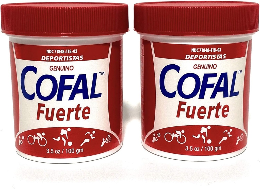 Krem Cofal Fuerte - 3.5 Oz - 2 opakowania