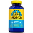 Bioflavonoids Nature 's Life 1000mg na serwowanie 124; 250 Kapsułek na 124; Ponad 4 Miesiące dostaw 124; Kompleks Bioflavonoid Lemon, Hesperidin & Rutin na 124; Przeciwutleniacz na zdrowe kapilary & VIT C Wchłanianie
