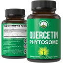 Szczytowa wydajność Ultra Phytosome Vegan Kapsułki Pure Quercetin - Rich Sophora Japonica Extract for Max Absorption Now. Quercetin 250 mg Suplement kapsułki. Wyprodukowane w USA
