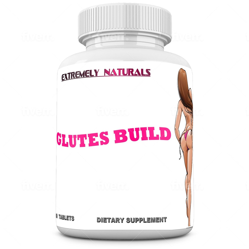 Glutes Build Bigger Booty Pills. Brazylijski Bum Boost - Booty Enhancement - Większe pigułki Butt. Suplement Glutes - Butt Increase Size Pills. 60 tabletek