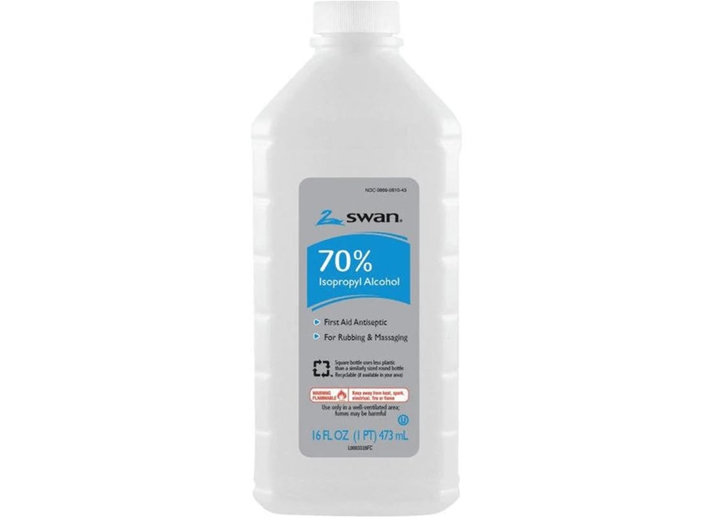 Vi- Jon Swan Alkohol izoprofilowy, 70% 16 Fl Oz