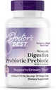 Najlepsza kobieta lekarza Digestive Probiotic Prebiotic z żurawinem i PreforPro (4 Miliard CFU), Wspiera Trakt moczowy, Non-GMO, Wegan 30 Veggie Caps