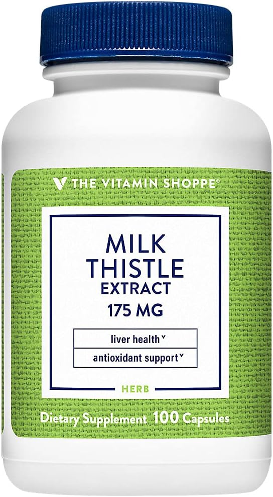 Ekstrakt Witaminy Shoppe Milk Thistle 175 MG (100 kapsułek)