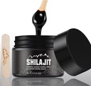 Shilajit Pure Himalayan - 50 Grams Natural Organic Shilajit Resin, Golden Grade Shilajit Suplement dla mężczyzn i kobiet z 80 + Minerały śladowe & Kwas Fulvic dla energii, Wsparcie immunologiczne