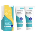Dimora 2 Opakowania 6oz Hydrogel First Aid Maintment, Burn Injory Soothing żel, krem do naprawy skóry do oparzenia awaryjnego, nacięcia pooperacyjne, siniaki, Opieka pourazowa