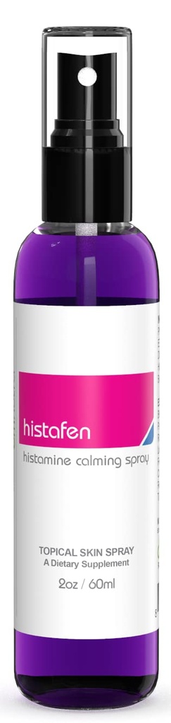 Histafen Antyhistaminowy Dodatkowa siła Itch Ulga Spray - Przeciwciała Itch Spray dla osób leczących skórę Spray dla dorosłych i dzieci z niskim tlenkiem diaminy Dao Enzym Zespół aktywacji komórek Eczema Hives