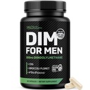 Suplement DIM dla mężczyzn 300mg Estrogen Blocker & Aromatase Inhibitor 124; Dodatkowa siła Hormon męski Balance & Fitness Booster z Diindolylometan Plus CDG & Broccoli Floret