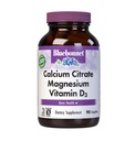 Bluebonnet Nutrition Wapnia Citrate Magnezu Plus witaminy D3 Caplets, Bone Health & Relaxation Muscle, Non GMO, Gluten, Soy & Milk Free, Kosher, White, 90 Count