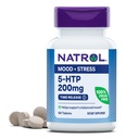 Natrol 5- HTP 200mg, Suplement diety Pomaga Wsparcie Balanced Mood, 60 Tabletów uwalniania czasu, 60 Day Supply