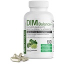 Bronson DIM Balance + Wapnia D- glukaran, Broccoli Sprauts i Witamina D3 200 MG DIM na kapsułkę Wspiera Estrogen Metabolizm i Zbalansowany Hormon Poziomy Non-GMO, 60 Kapsułki wegetariańskie