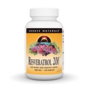 Źródło Naturals Resveratrol 200 for Healthy Aging *, 200 mg - 120 tabletek