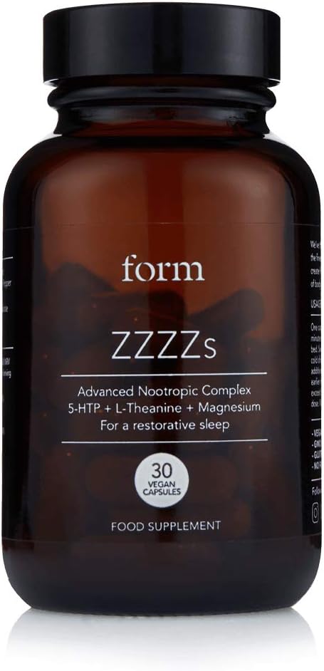 Forma ZZZZs - Natural Nootropic for Sleep Xi124; 5- HTP Xi124; Magnezu Xi124; Cynk Xi124; Calming Amino Acids Xi124; for a Natural Regenerative Sen