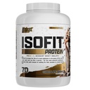 Nutrex Badania IsoFit białka serwatki w proszku Instantised 100% Izolat białka serwatki (70 Serwatki, Czekoladowy shake)