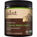 Proszek organiczny czarny Maca Full Spectrum - Wspiera energię, Stamina, & Równowaga hormonalna (8 oz. / 45 Służenia)